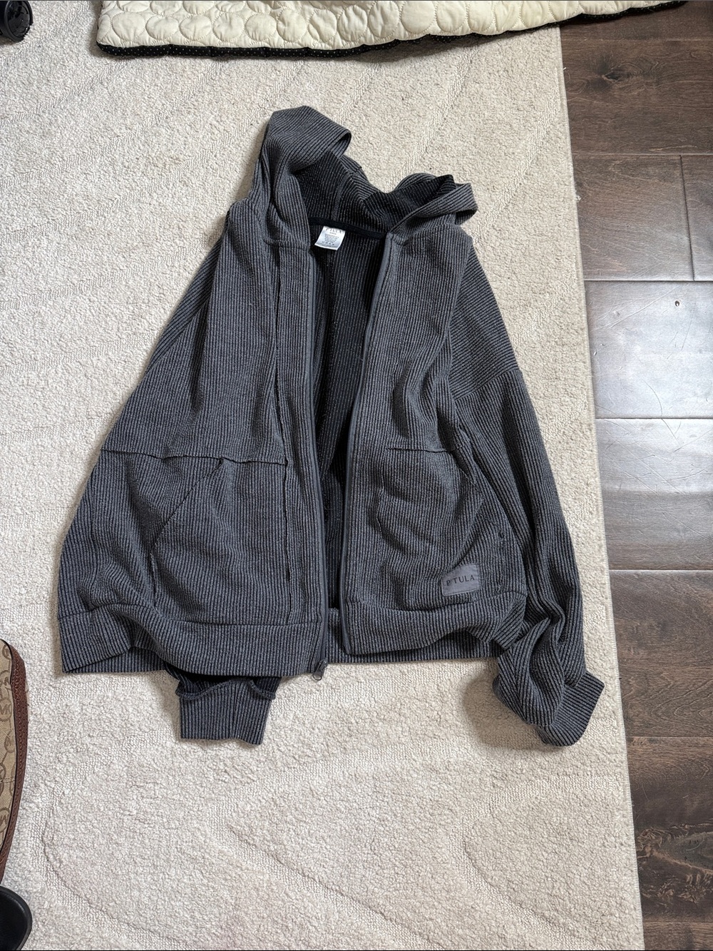 P’tula Comfort Knit Zip Up - M